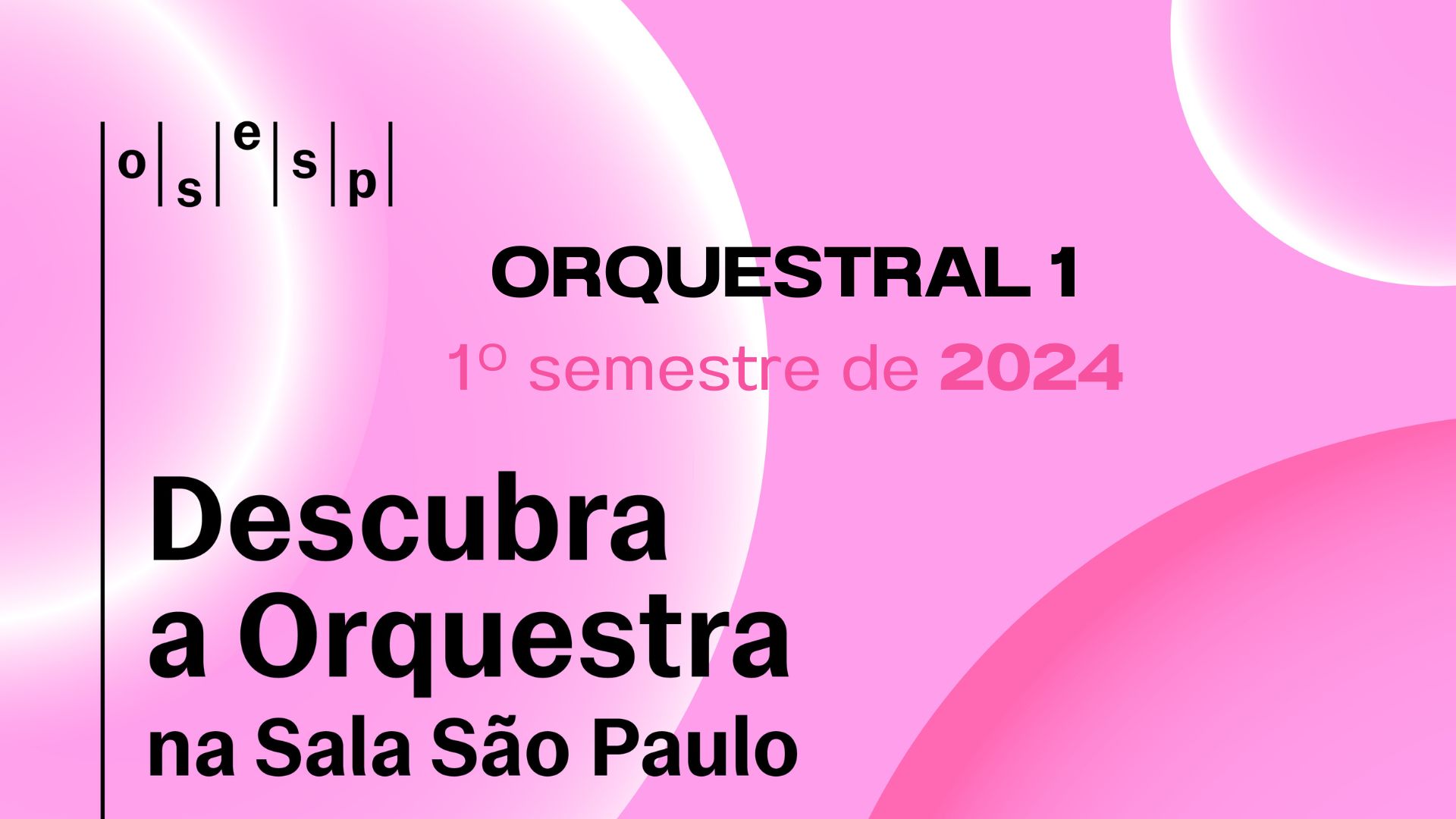 Curso de Apreciação Musical - ORQUESTRAL 1 - 1º Semestre/2024