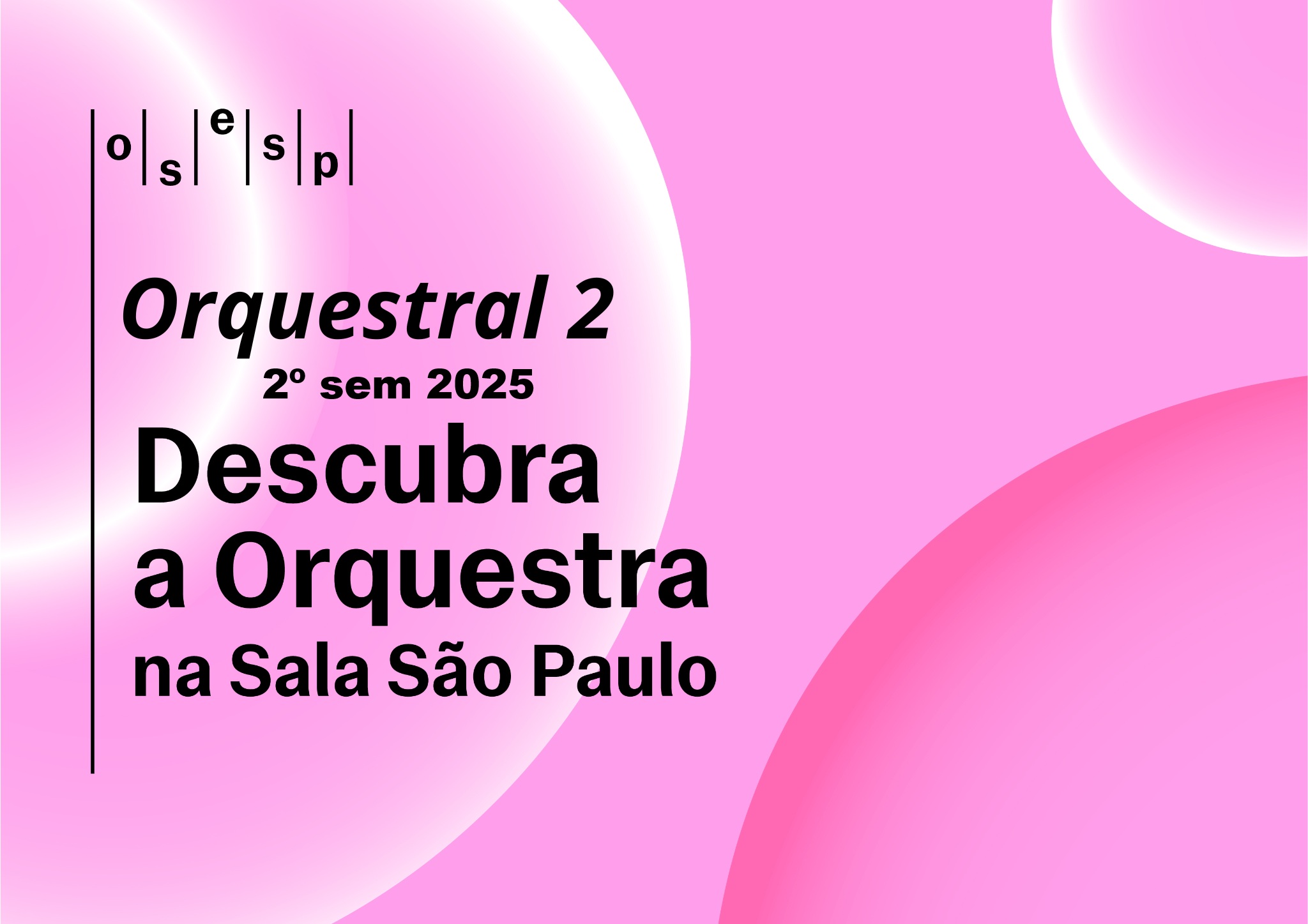 Curso de Apreciação Musical - Orquestral 2 2º/2025 - PROFª DÉBORA NIERI