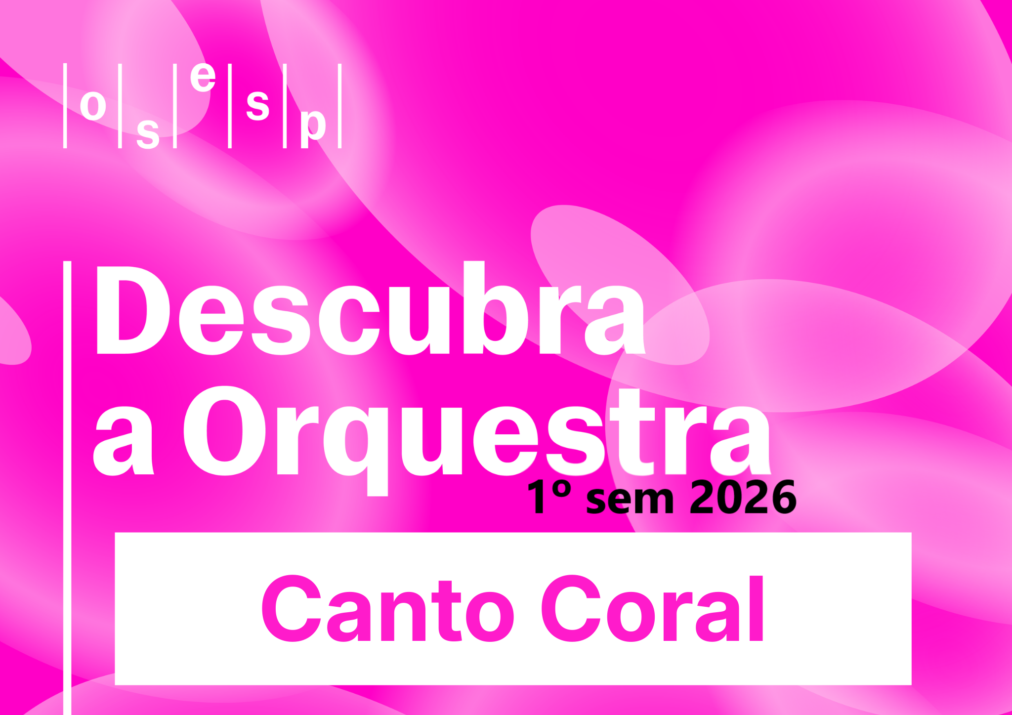 Curso Apreciação Musical Canto Coral 1º/2026